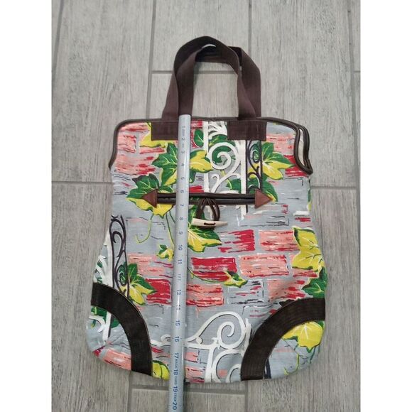 TK Garment Supply Canvas fabric Bag Hand Made Japanese VTG Leather and Bone - Picture 4 of 9